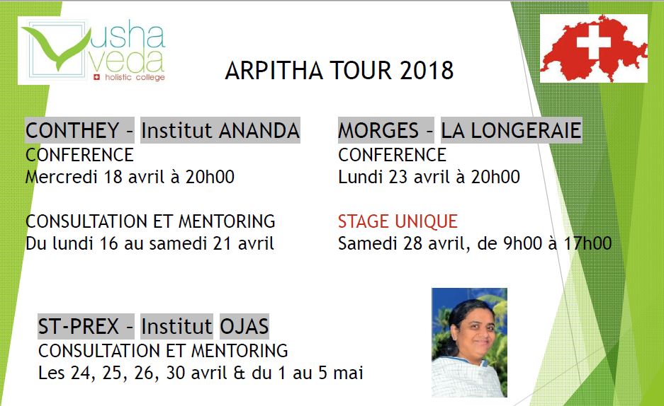 Arpitha Tour - Stage unique "The right answer"